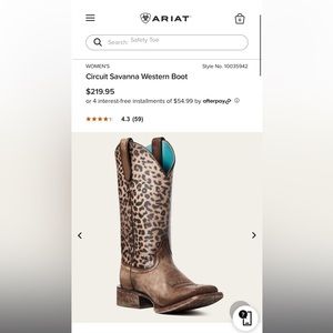 Ariat cowboy boots